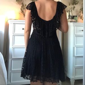 Urban outfitters low-back black dress